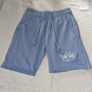 Soft Blue Terry Cloth Shorts by Boys Lie